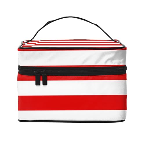 BOXILTD Cornwall Kosmetiktasche mit County-Flagge, große Kosmetiktasche für Damen, Reise-Make-up-Tasche für Zuhause, Fitnessstudio und lange Reisen, Schwarz, Flagge Bremen, Einheitsgröße BOXILTD Cornwall Kosmetiktasche mit County-Flagge, große Kosmetiktasche für Damen, Reise-Make-up-Tasche für Zuhause, Fitnessstudio und lange Reisen, Schwarz, Flagge Bremen, Einheitsgröße von BOXILTD