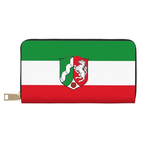 BOXILTD Geldbörse aus Leder mit Flagge des Kantons Sachsen-Anhalt für Damen und Herren – lange Geldbörse mit Reißverschluss, großes Fassungsvermögen, Kreditkartenetui, Reisebrieftaschen, Flagge BOXILTD Geldbörse aus Leder mit Flagge des Kantons Sachsen-Anhalt für Damen und Herren – lange Geldbörse mit Reißverschluss, großes Fassungsvermögen, Kreditkartenetui, Reisebrieftaschen, Flagge von BOXILTD