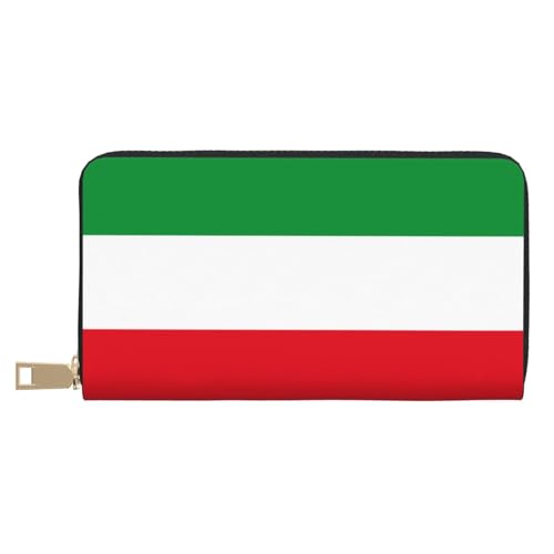 BOXILTD Geldbörse aus Leder mit Flagge des Kantons Sachsen-Anhalt für Damen und Herren – lange Geldbörse mit Reißverschluss, großes Fassungsvermögen, Kreditkartenetui, Reisebrieftaschen, Flagge BOXILTD Geldbörse aus Leder mit Flagge des Kantons Sachsen-Anhalt für Damen und Herren – lange Geldbörse mit Reißverschluss, großes Fassungsvermögen, Kreditkartenetui, Reisebrieftaschen, Flagge von BOXILTD