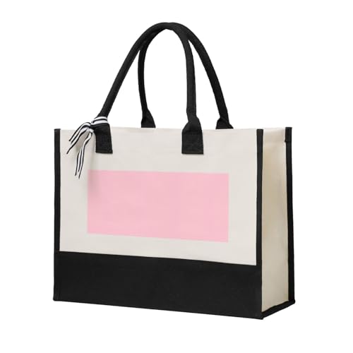 BOXILTD Große Canvas-Tragetasche mit Ohio-Flagge, für Damen, Umhängetasche, vielseitige Canvas-Tragetaschen für den täglichen Gebrauch, Natürliches Rosa, Einheitsgröße BOXILTD Große Canvas-Tragetasche mit Ohio-Flagge, für Damen, Umhängetasche, vielseitige Canvas-Tragetaschen für den täglichen Gebrauch, Natürliches Rosa, Einheitsgröße von BOXILTD