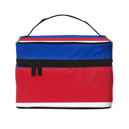 BOXILTD Große Kosmetiktasche für Damen, Motiv: Flagge der Türkei, Reise-Make-up-Tasche für Zuhause, Fitnessstudio und lange Reisen, Schwarz, Flagge der Sorben, Einheitsgröße BOXILTD Große Kosmetiktasche für Damen, Motiv: Flagge der Türkei, Reise-Make-up-Tasche für Zuhause, Fitnessstudio und lange Reisen, Schwarz, Flagge der Sorben, Einheitsgröße von BOXILTD