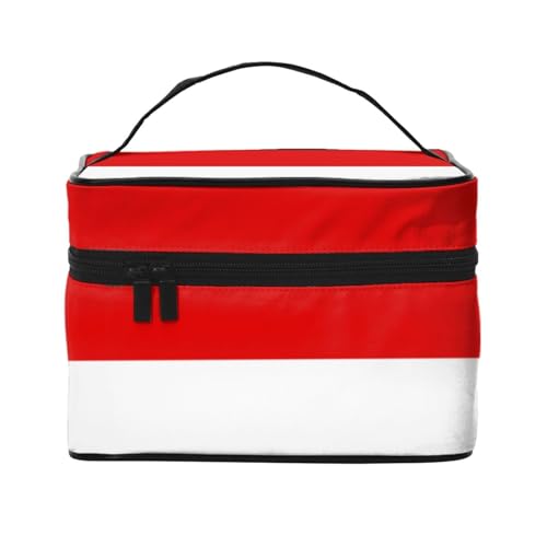 BOXILTD Große Kosmetiktasche für Damen, Motiv: Flagge von Irland, Reise-Make-up-Tasche für Zuhause, Fitnessstudio und lange Reisen, Schwarz, Flagge von Hessen, Einheitsgröße BOXILTD Große Kosmetiktasche für Damen, Motiv: Flagge von Irland, Reise-Make-up-Tasche für Zuhause, Fitnessstudio und lange Reisen, Schwarz, Flagge von Hessen, Einheitsgröße von BOXILTD