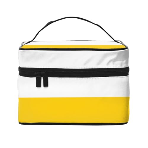 BOXILTD Große Kosmetiktasche mit Thüringen-Flagge für Damen, Reise-Make-up-Tasche für Zuhause, Fitnessstudio und lange Reisen, Schwarz, Die schlesische Flagge, Einheitsgröße BOXILTD Große Kosmetiktasche mit Thüringen-Flagge für Damen, Reise-Make-up-Tasche für Zuhause, Fitnessstudio und lange Reisen, Schwarz, Die schlesische Flagge, Einheitsgröße von BOXILTD