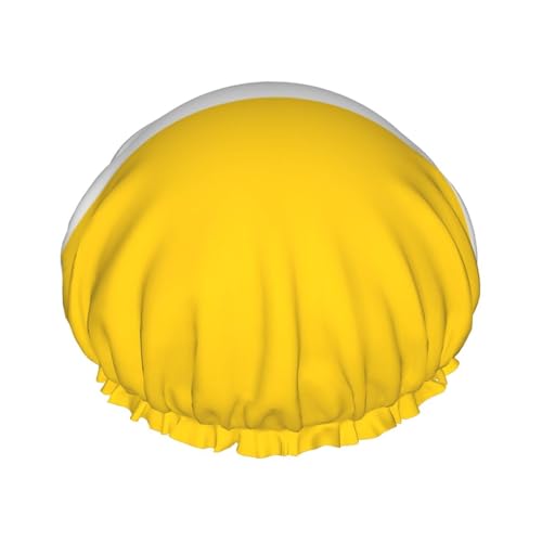 Die schlesische Flagge Duschhauben für Frauen, wiederverwendbare Duschhaube, perfekte Duschhauben für lange Haare und den täglichen Gebrauch von BOXILTD