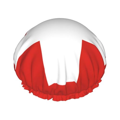 Duschhauben mit Schweizer Flagge für Frauen, wiederverwendbare Duschhaube, perfekte Duschhauben für langes Haar und den täglichen Gebrauch Duschhauben mit Schweizer Flagge für Frauen, wiederverwendbare Duschhaube, perfekte Duschhauben für langes Haar und den täglichen Gebrauch von BOXILTD