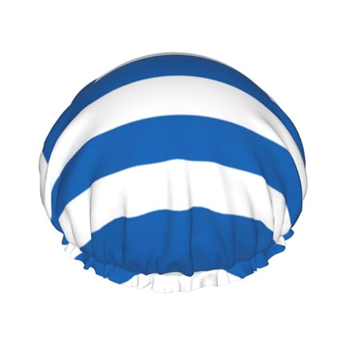 Duschhauben mit griechischer Flagge für Frauen, wiederverwendbare Duschhaube, perfekte Duschhauben für lange Haare und den täglichen Gebrauch Duschhauben mit griechischer Flagge für Frauen, wiederverwendbare Duschhaube, perfekte Duschhauben für lange Haare und den täglichen Gebrauch von BOXILTD