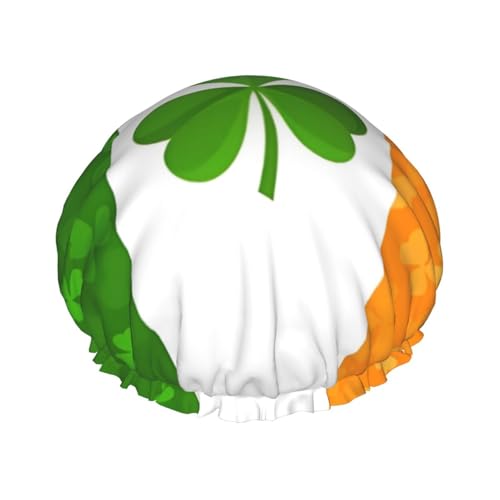 Duschhauben mit irischer Flagge für Frauen, wiederverwendbare Duschhaube, perfekte Duschhauben für lange Haare und den täglichen Gebrauch Duschhauben mit irischer Flagge für Frauen, wiederverwendbare Duschhaube, perfekte Duschhauben für lange Haare und den täglichen Gebrauch von BOXILTD