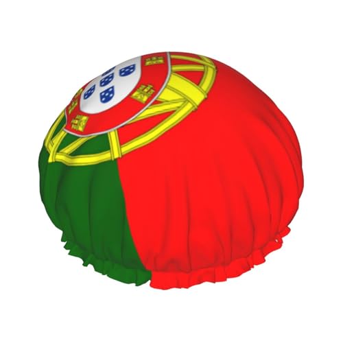 Duschhauben mit portugiesischer Flagge für Frauen, wiederverwendbare Duschhaube, perfekte Duschhauben für lange Haare und den täglichen Gebrauch Duschhauben mit portugiesischer Flagge für Frauen, wiederverwendbare Duschhaube, perfekte Duschhauben für lange Haare und den täglichen Gebrauch von BOXILTD
