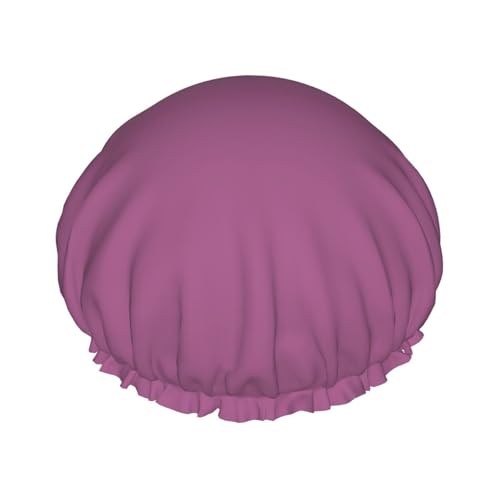 Einfarbige violette Duschhauben für Frauen, wiederverwendbare Duschhaube, perfekte Duschhauben für langes Haar und den täglichen Gebrauch Einfarbige violette Duschhauben für Frauen, wiederverwendbare Duschhaube, perfekte Duschhauben für langes Haar und den täglichen Gebrauch von BOXILTD