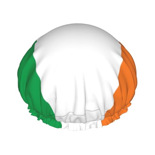 Flagge der irischen Duschhauben für Frauen, wiederverwendbare Duschhaube, perfekte Duschhauben für langes Haar und den täglichen Gebrauch Flagge der irischen Duschhauben für Frauen, wiederverwendbare Duschhaube, perfekte Duschhauben für langes Haar und den täglichen Gebrauch von BOXILTD