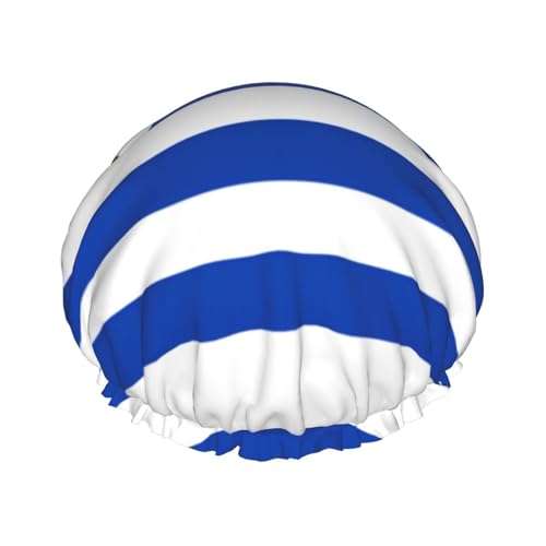 Uruguay Duschhauben mit Flagge für Frauen, wiederverwendbare Duschhaube, perfekte Duschhauben für langes Haar und den täglichen Gebrauch Uruguay Duschhauben mit Flagge für Frauen, wiederverwendbare Duschhaube, perfekte Duschhauben für langes Haar und den täglichen Gebrauch von BOXILTD