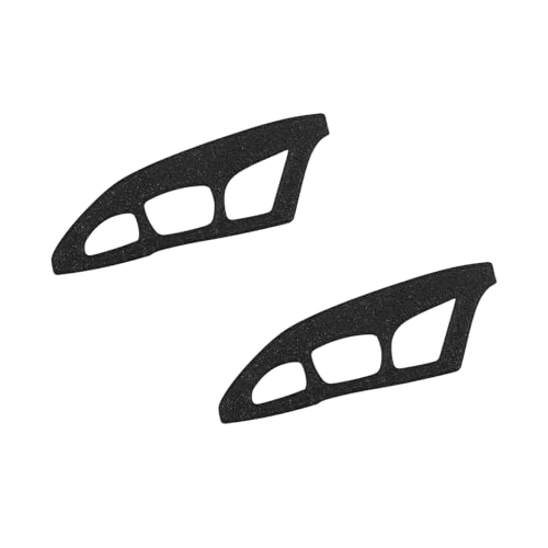 2 Stk Lidschatten Schablonen, Glatt Wiederverwendbar Lidschatten Assistent Vorlage Tool Schnell Praktisch Make up Anwendungstool von BOXOB
