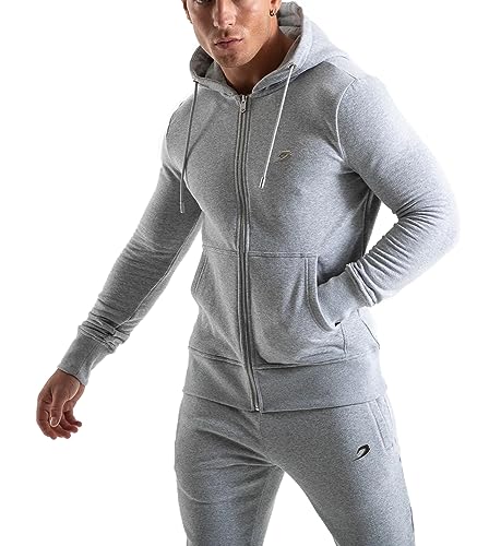 BOXRAW Herren Marciano Zip Hoodie Farbe: Grau; Größe: XXL von BOXRAW