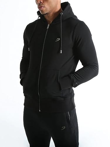 BOXRAW Herren Marciano Zip Hoodie Farbe: schwarz; Größe: L von BOXRAW