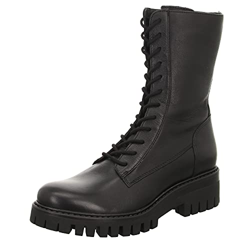 BOXX WH270H12-BK Damen Schnürstiefelette Kaltfutter, Größe 38 von BOXX