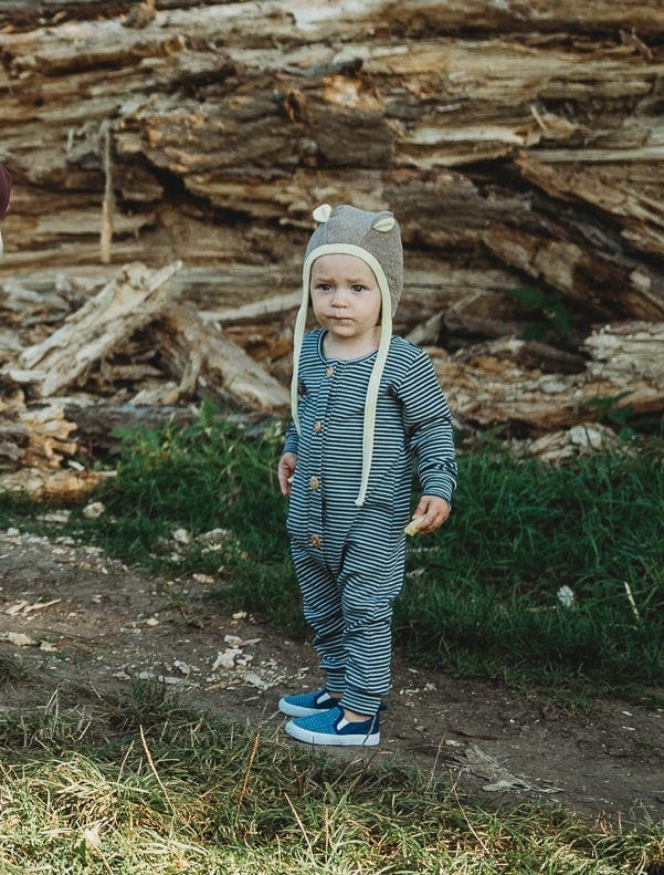 Baby Mütze Aus Bio Frotte | Neugeborene Kleinkind Kinder Bärenohren Babymütze Bio-Baby-Kinderkleidung Baby-Dusche-Geschenk von BOXXkids