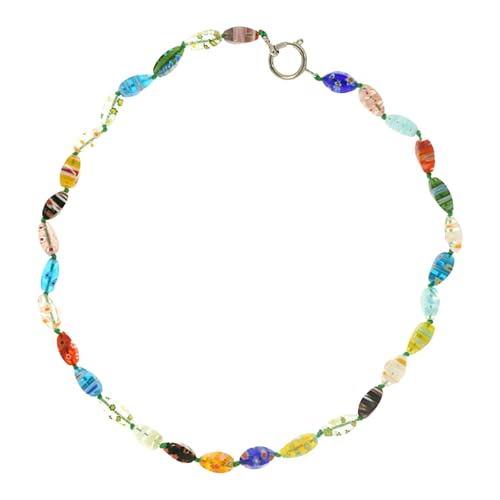 BOYANDM Italienische Glas Perlen Halskette Für Frauen Einzigartig BOYANDM Italienische Glas Perlen Halskette Für Frauen Einzigartig von BOYANDM