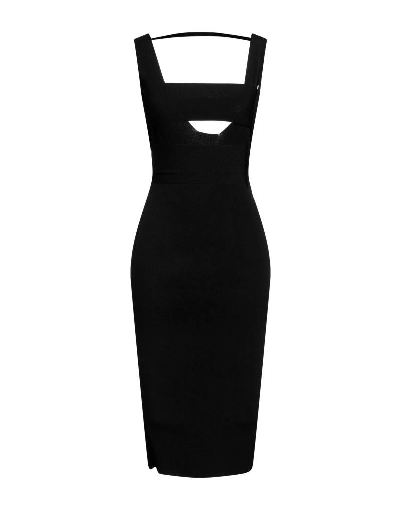 BOYAROVSKAYA Midi-kleid Damen Schwarz von BOYAROVSKAYA