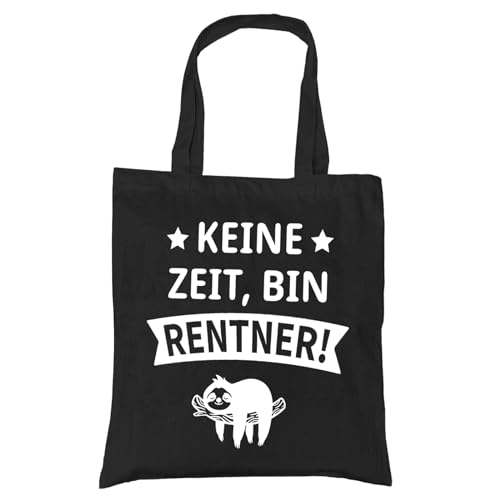 BOYATONG Ruhestand Geschenk, Renteneintritt Geschenk Frau Männer, Abschiedsgeschenk Kollegen Rente, Geschenke zum Renteneintritt Tasche für Rentner Geschenk Mann, Happy Retirement Canvas Tasche von BOYATONG