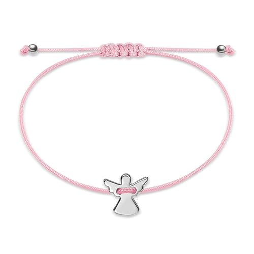 Schutzengel Armband für Mädchen, Kleine Geschenke für Adventskalender Kinder, Adventskalender Füllung Weihnachtsgeschenke Nikolaus Geschenke, Verstellbares Engel Armband mit Kreuz Karte & Geschenkbox von BOYATONG