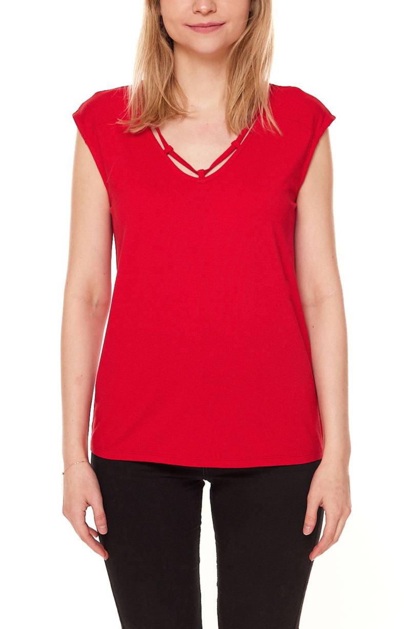 BOYSEN´S Damen T-Shirt ausgefallenes Sommer-Shirt 6268 3017 Rot von BOYSEN´S