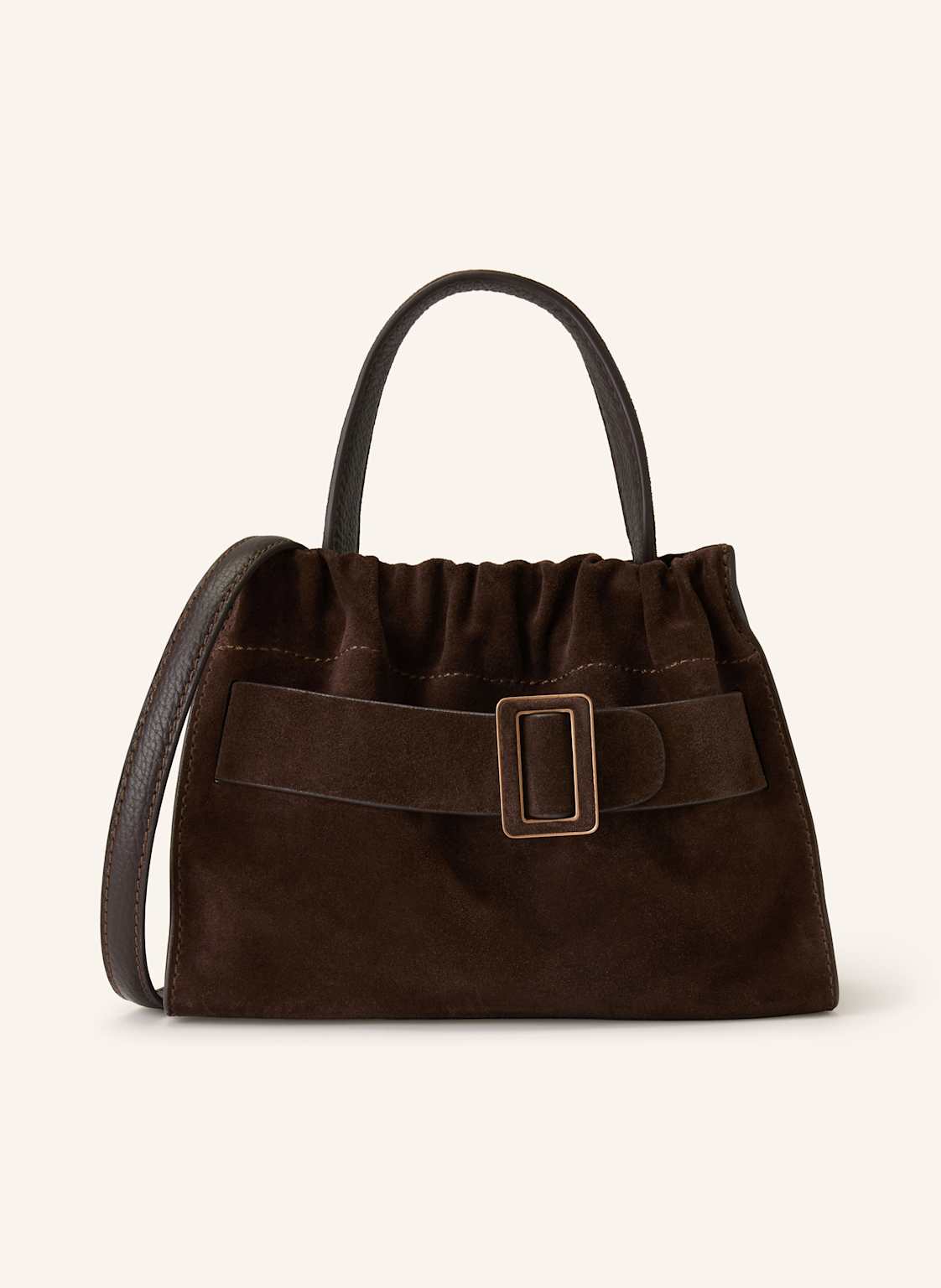 Boyy Umhängetasche Square Scrunchy braun von BOYY