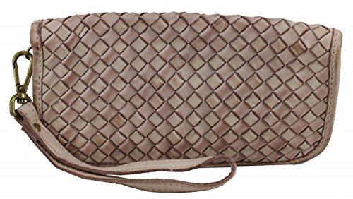 BOZANA Berlin Mira rosa Wallet sheep Leather Leder Portemonnaie Geldbörse Clutch von BOZANA