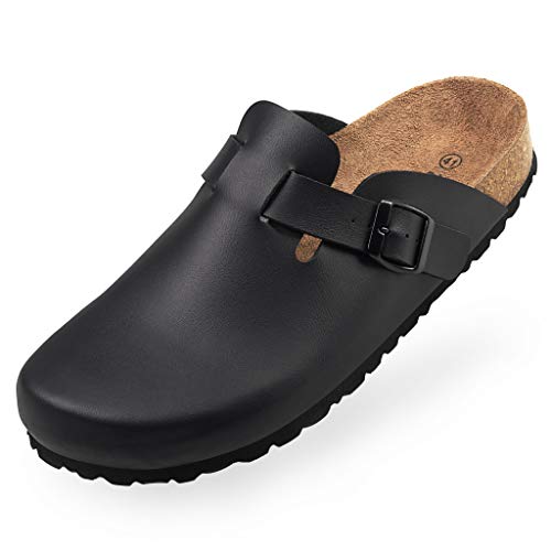 BOnova Wesel Bonoflor in Bonoflor schwarz 41: Hausschuhe mit Kork-Fußbett aus Bonoflor, hergestellt in der EU BOnova Wesel Bonoflor in Bonoflor schwarz 41: Hausschuhe mit Kork-Fußbett aus Bonoflor, hergestellt in der EU von BOnova