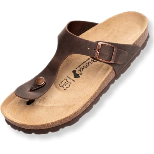 BOnova Ibiza. Zehentrenner in 21 Farben und vielen Größen - mit anatomisch geformten Kork-Fußbett. Eine Sandale hergestellt in kleinen Manufakturen in der EU. von BOnova