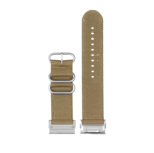 BPBZUTUMDZ Passend for Garmin Tactix Delta Tactix7 7 Pro Descent MK1 MK2 MK2i Quickfit 26 mm Fenix6/6X/7/7X Uhr Nylonarmband mit Riemen(Khaki sk,26mm) von BPBZUTUMDZ