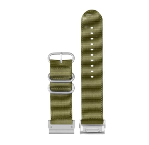BPBZUTUMDZ Passend for Garmin Tactix Delta Tactix7 7 Pro Descent MK1 MK2 MK2i Quickfit 26 mm Fenix6/6X/7/7X Uhr Nylonarmband mit Riemen(Military Green sk,26mm) von BPBZUTUMDZ