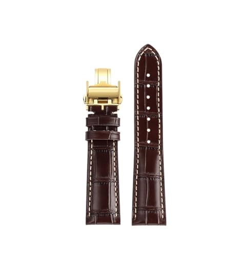 BPBZUTUMDZ Uhrenarmband passend for Longines Masters Armband Leder L2 L3.782 passend for Comcast Herren-Lederzubehör 19 mm 20 mm 21 mm(Brown rk bc,20mm) von BPBZUTUMDZ