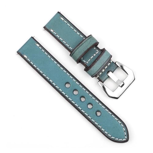 EDVENA Vintage-Uhrenarmband, handgefertigt, 18 mm, 20 mm, 22 mm, 24 mm, echtes Leder, Ersatzarmband, kompatibel mit Panerai, 22 mm, Achat EDVENA Vintage-Uhrenarmband, handgefertigt, 18 mm, 20 mm, 22 mm, 24 mm, echtes Leder, Ersatzarmband, kompatibel mit Panerai, 22 mm, Achat von BQAXUREW