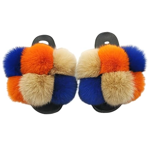 BQDPYZBD Hausschuhe Plüschkugelschuhe Für Männer Und Frauen, Sandalen Im Freien, Plüschflip -flops-14-36 BQDPYZBD Hausschuhe Plüschkugelschuhe Für Männer Und Frauen, Sandalen Im Freien, Plüschflip -flops-14-36 von BQDPYZBD
