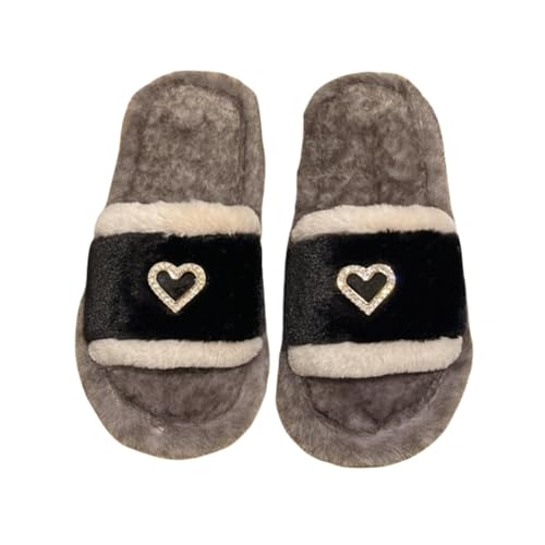 BQDPYZBD Hausschuhe Warme Liebe Plüschschuhe Für Frauen Zu Hause Dick-soled-hausschuhe-schwarz-36 37 BQDPYZBD Hausschuhe Warme Liebe Plüschschuhe Für Frauen Zu Hause Dick-soled-hausschuhe-schwarz-36 37 von BQDPYZBD