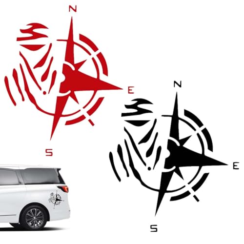 BQRKOTM 2 Stück Aufkleber Kompass Windrose Aufkleber Auf Transparenter Folie Kompass Aufkleber Abziehbild Nautisches Symbol Zeichen Aufkleber für Camper Wohnmobil Offroad Sticker BQRKOTM 2 Stück Aufkleber Kompass Windrose Aufkleber Auf Transparenter Folie Kompass Aufkleber Abziehbild Nautisches Symbol Zeichen Aufkleber für Camper Wohnmobil Offroad Sticker von BQRKOTM