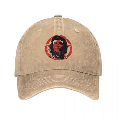 Che Guevara Star Herren Pure Color Baseballmützen Sun Visor Caps Schirmmütze von BQWRUUYM
