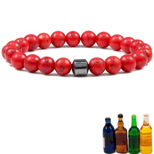 Glame Anti-Alkohol-Armband, verstellbare Nüchternheitsarmbänder reduzieren den Drang zu trinken, lindern Angst und Stress (Style J) von BQWXIEC