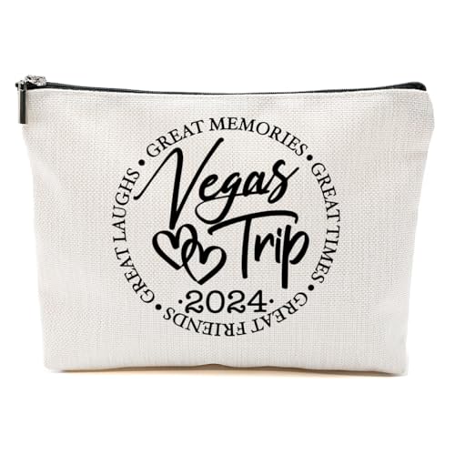 1 x Make-up-Tasche, 3 Stück, 4 Stück, Mädchen, Reisegeschenke, Geschenke für Mädchen, Wochenendgeschenke, Freundschaftsgeschenke für Frauen, beste Braut, Vegas Trip 2024, 9.6*7.1 inch 1 x Make-up-Tasche, 3 Stück, 4 Stück, Mädchen, Reisegeschenke, Geschenke für Mädchen, Wochenendgeschenke, Freundschaftsgeschenke für Frauen, beste Braut, Vegas Trip 2024, 9.6*7.1 inch von BQXH