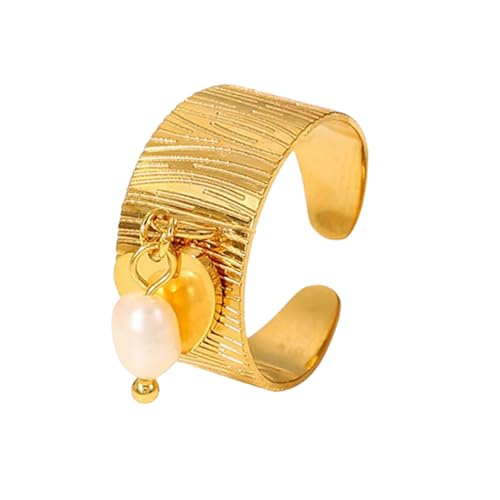 BRABOSTON Stabiler Edelstahl-Herz-Anhänger, doppellagig, Öffnungsringe, Dekoration für Frauen, modisch, stilvolle Outfits, doppellagige Ringe, Einheitsgröße, Wie beschrieben, Wie beschrieben von BRABOSTON