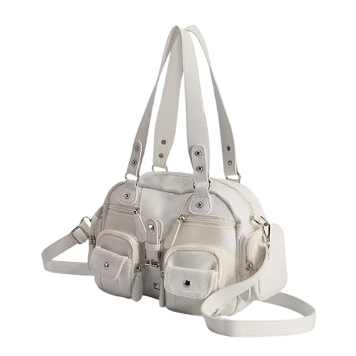 BRABOSTON Stylische Unterarmtasche Retro inspirierte Schultertaschen PU Leder mit praktischer Multi Pocket Funktionalität für Trendsetter Achselbörse von BRABOSTON
