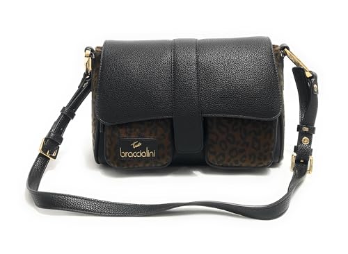 BRACCIALINI Damentasche Umhängetasche Jinny Animalier Leopard Taschengröße: Medium von Braccialini