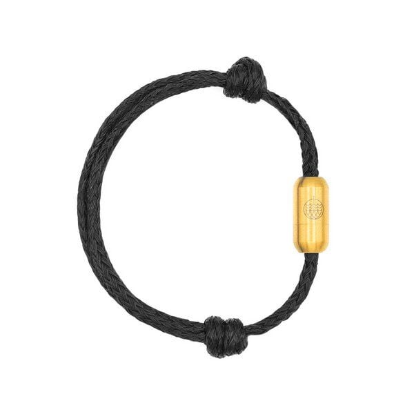 BRACENET Black Sea II Armband aus Fischernetz - größenverstellbar mit Verschluss BRACENET Black Sea II Armband aus Fischernetz - größenverstellbar mit Verschluss von BRACENET