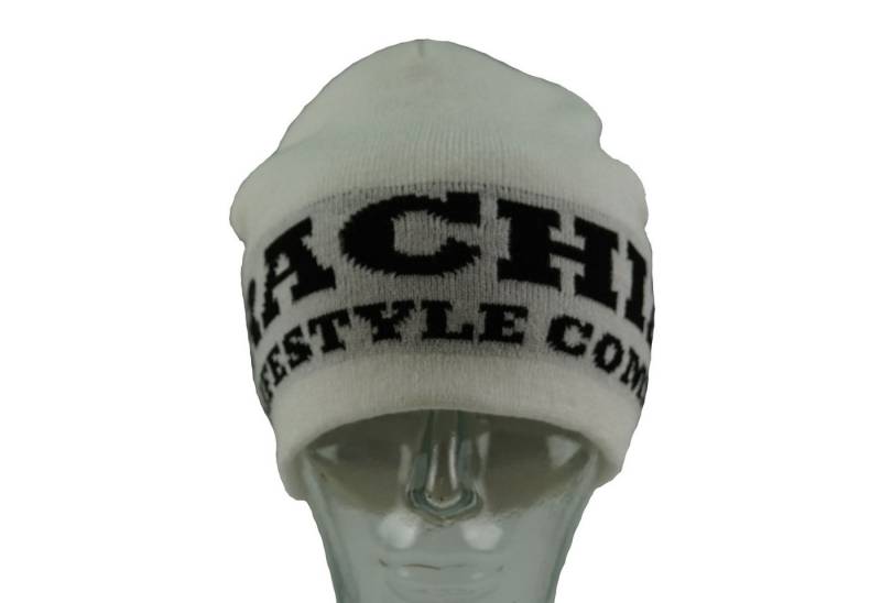 BRACHIAL THE LIFESTYLE COMPANY Beanie Brachial Beanie "Frozen" weiß/schwarz von BRACHIAL THE LIFESTYLE COMPANY