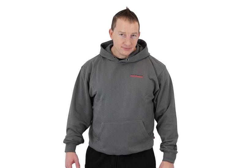 BRACHIAL THE LIFESTYLE COMPANY Kapuzensweatshirt Brachial Hoody "Not Average" grau von BRACHIAL THE LIFESTYLE COMPANY