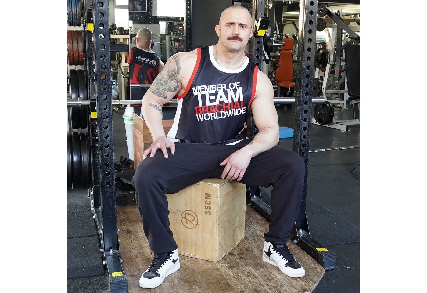 BRACHIAL THE LIFESTYLE COMPANY Muskelshirt Brachial Tank-Top "Team" schwarz BRACHIAL THE LIFESTYLE COMPANY Muskelshirt Brachial Tank-Top "Team" schwarz von BRACHIAL THE LIFESTYLE COMPANY