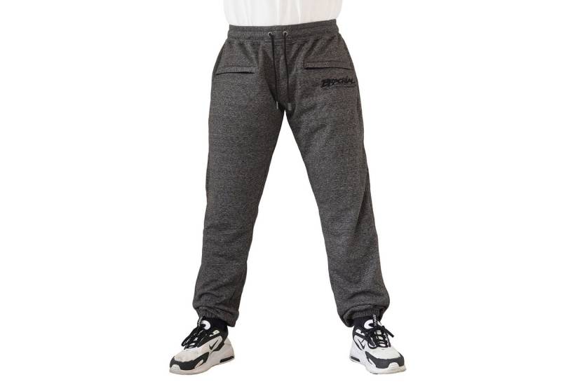 BRACHIAL THE LIFESTYLE COMPANY Sporthose Brachial Sporthose "PNTC-reed" dunkelgraumeliert/schwarz von BRACHIAL THE LIFESTYLE COMPANY