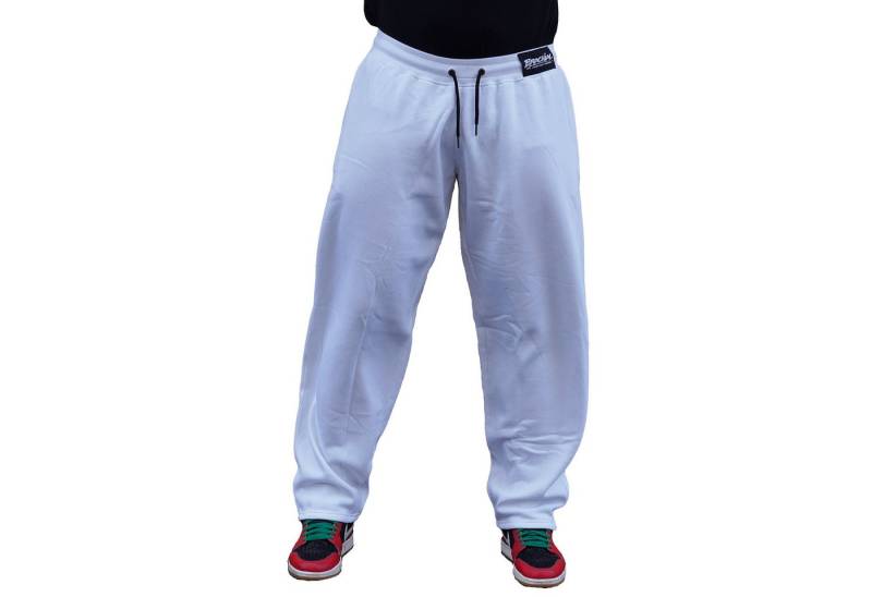 BRACHIAL THE LIFESTYLE COMPANY Sporthose Brachial Sporthose "Rude" weiß von BRACHIAL THE LIFESTYLE COMPANY