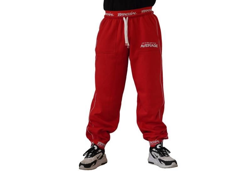 BRACHIAL THE LIFESTYLE COMPANY Sporthose Brachial Sporthose "Spacy" rot/weiß von BRACHIAL THE LIFESTYLE COMPANY