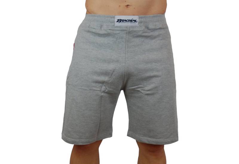 BRACHIAL THE LIFESTYLE COMPANY Trainingsshorts Brachial Short "Rude" grau von BRACHIAL THE LIFESTYLE COMPANY